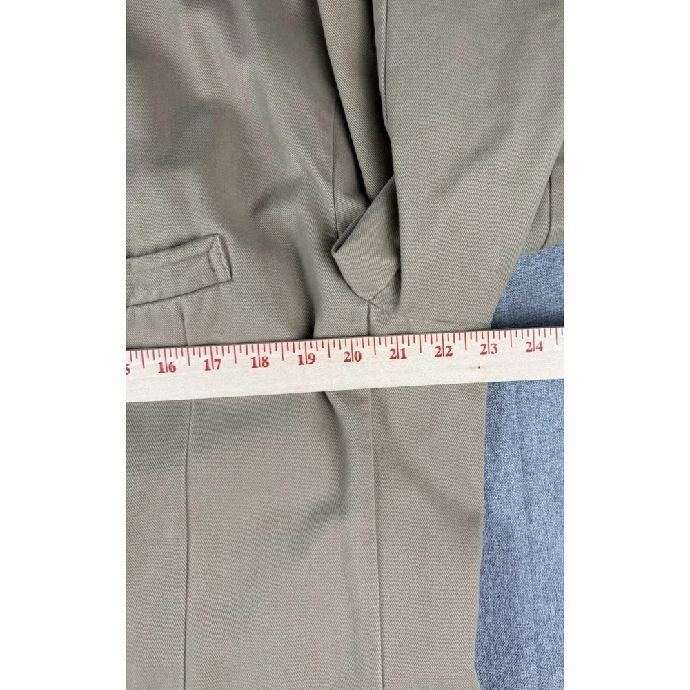 Old Navy Classic Tailored Men's XL Khaki Cotton Sport Coat Blazer 3 Button